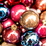 colorful holiday ornaments